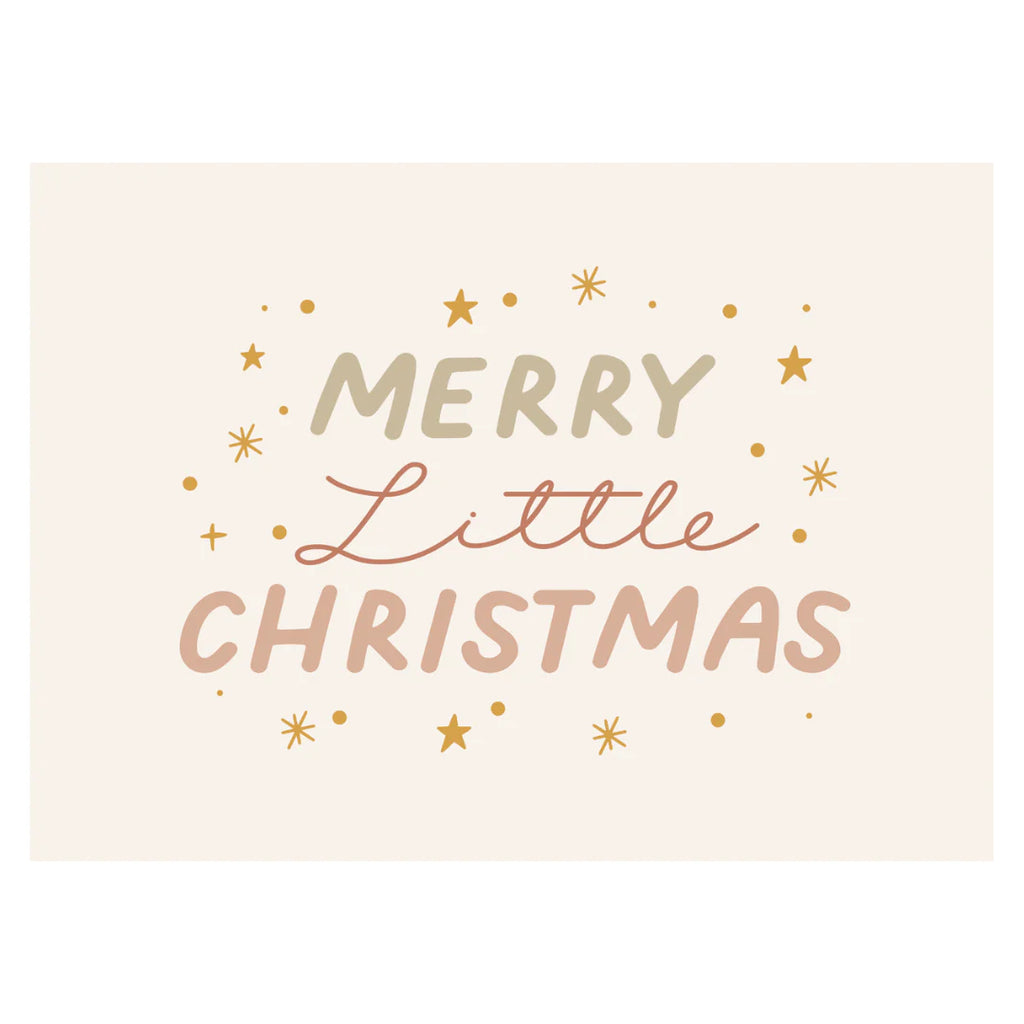 LIMITED EDITION - Merry Little Christmas Banner - PRE ORDER DEC