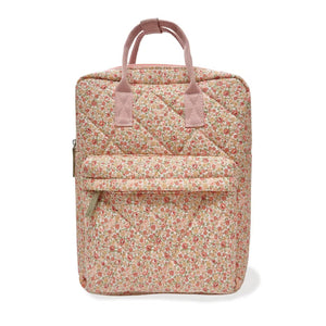 Floral Quilted Backpack - PRE ORDER