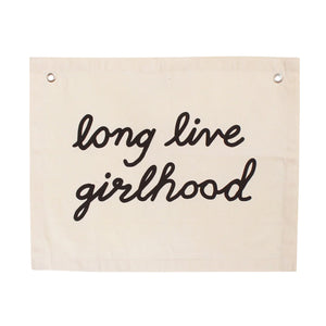 Wall Banner - Long Live Girlhood PRE ORDER DEC