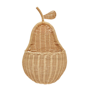 Pear Wall Basket - NOV PRE ORDER