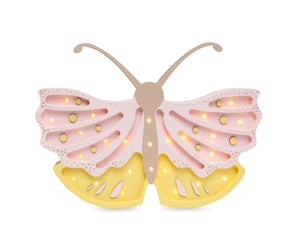 Little Lights - Butterfly Lamp - Honey Rose