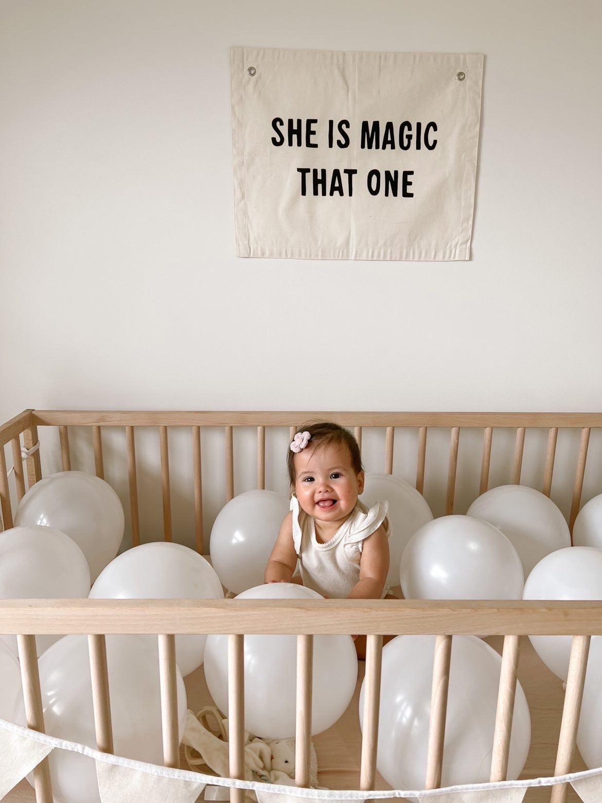 Wall Banner - She Is Magic -Natural -PRE ORDER DEC
