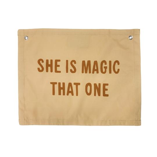 Wall Banner - She Is Magic - Peach - PRE ORDER DEC