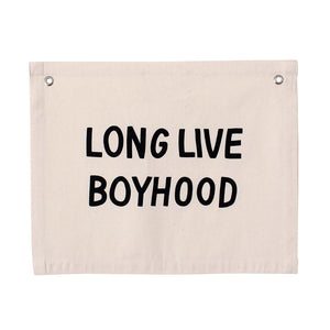 Wall Banner - Boyhood Natural PRE ORDER DEC
