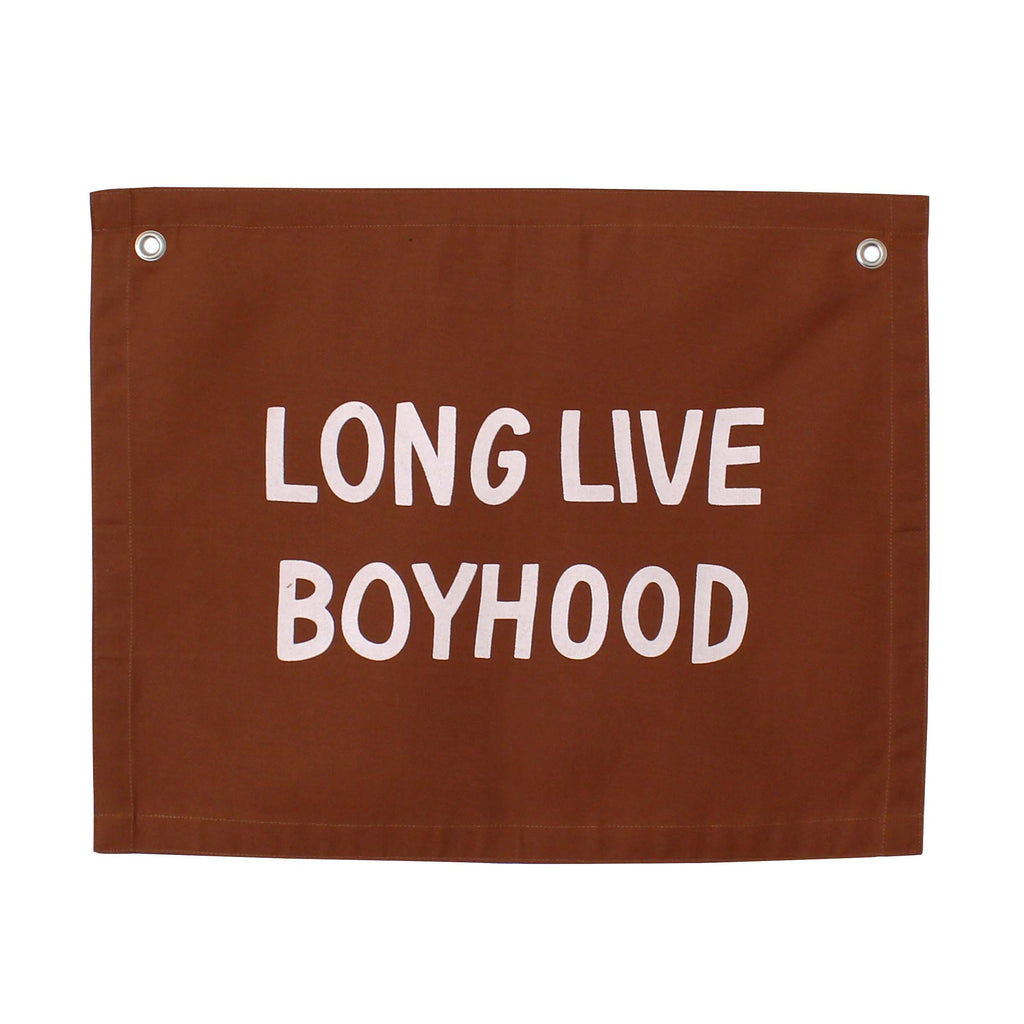 Wall Banner - Boyhood Rust PRE ORDER DEC
