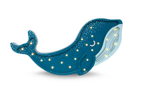 Little Lights - Whale Lamp - Teal