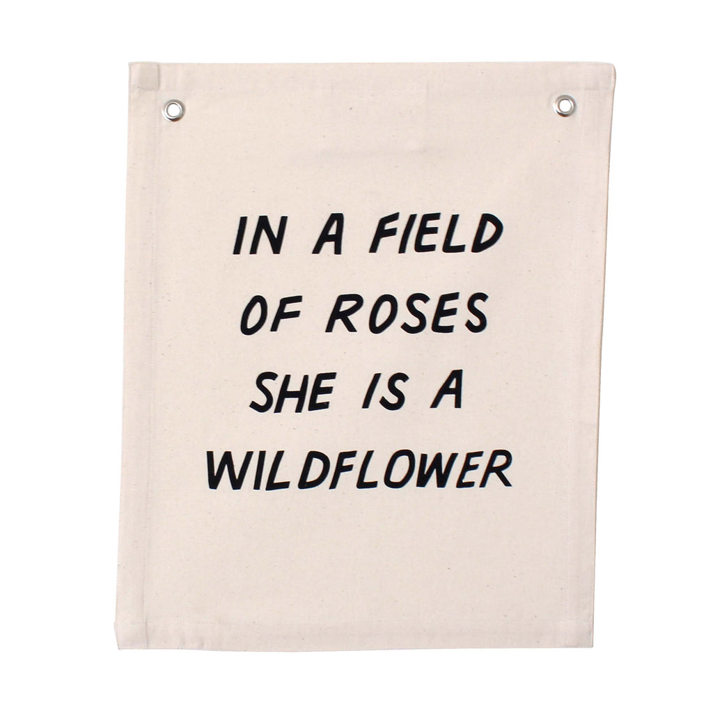 Wall Banner - Wildflower  PRE ORDER DEC